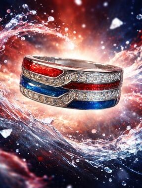 🔆𝟲/$𝟮𝟬 𝑷𝒂𝒕𝒓𝒊𝒐𝒕𝒊𝒄 𝑪𝒓𝒚𝒔𝒕𝒂𝒍 𝑺𝒊𝒍𝒗𝒆𝒓 𝑻𝒐𝒏𝒆 𝑹𝒊𝒏𝒈